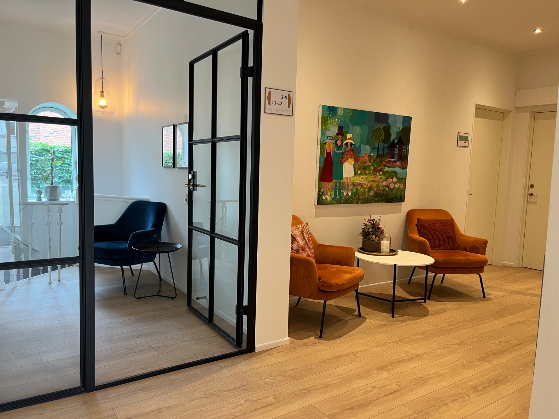 Venteområde til klinikken